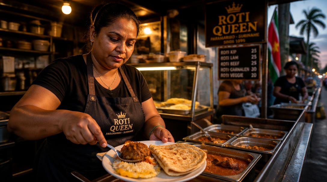 Roti Queen Paramaribo — Food business in Suriname