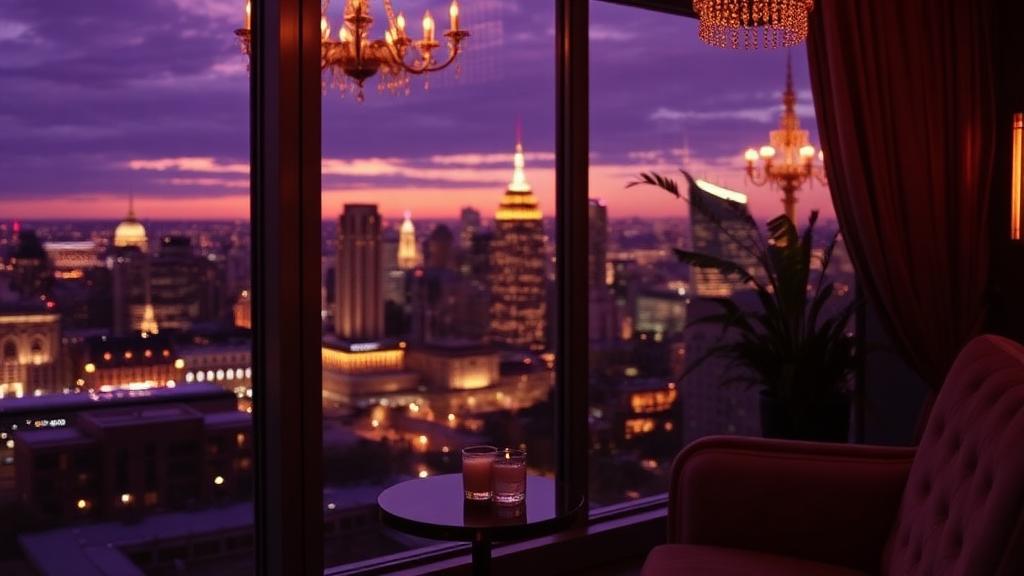 Luxury Lounge & City Views